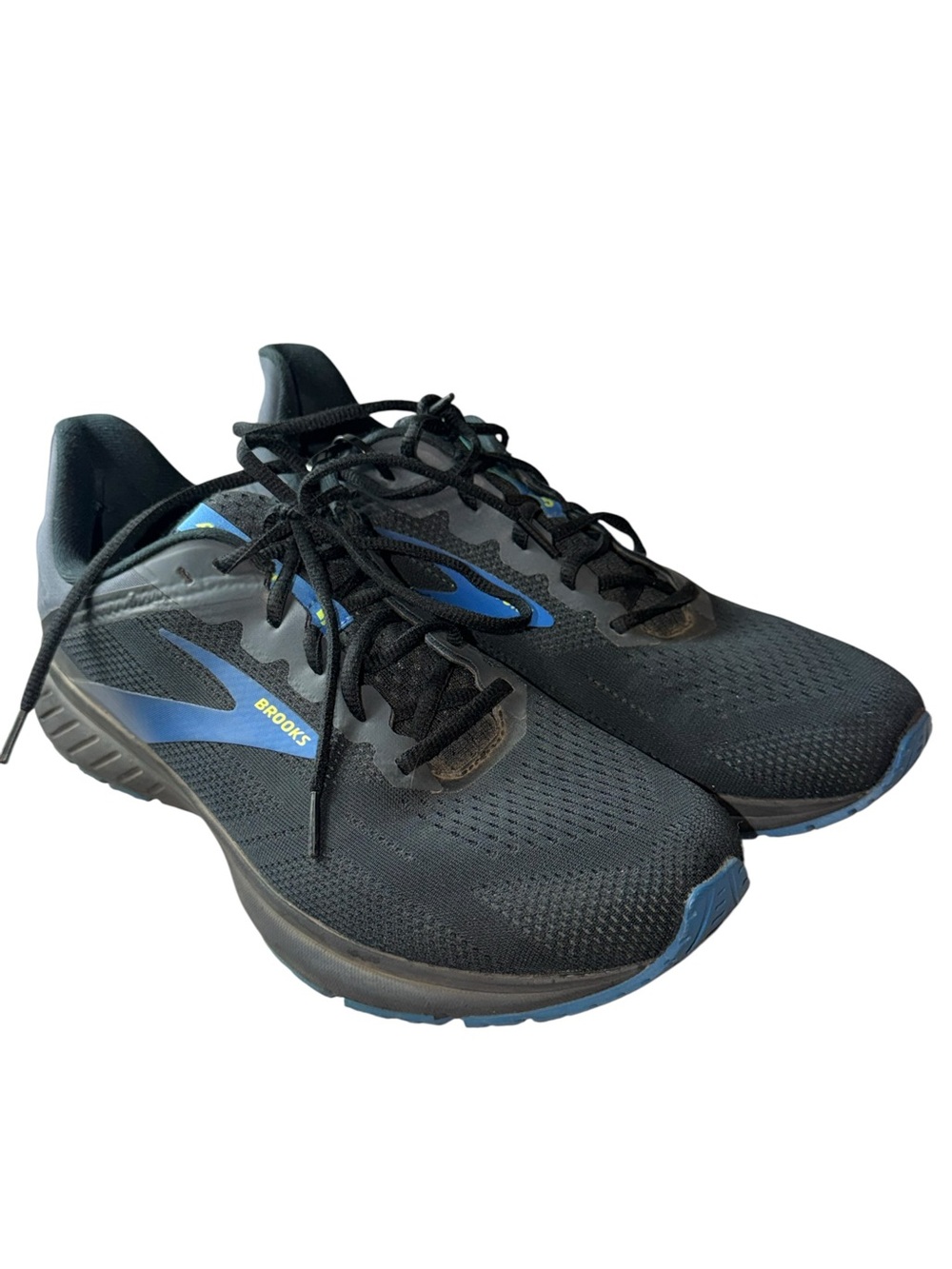 Brooks Black and Blue Men's Running Sneakers